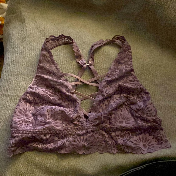 PINK Lacy Bralette - Picture 1 of 4